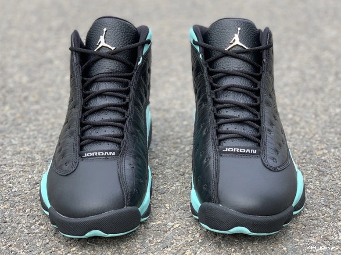 Jordan 13 Retro 414571-030 Black Air Island Green 0715